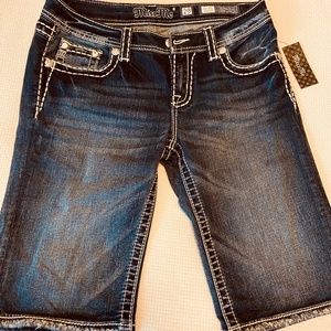 Miss Me Mid Rise Bermuda Short